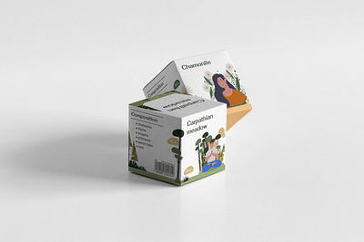 Tea Packaging design branding graphic design logo packaging
