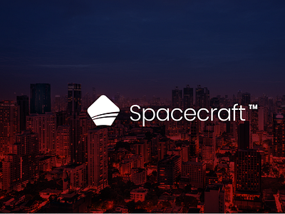 Logo Design for real estate company-Spacecraft apartment graphic design logo logodesign properties property firm real estate spacecraft thevpk venkateshprasad villa