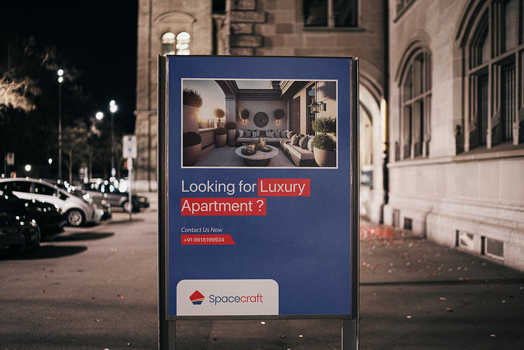 Logo Design for real estate companySpacecraft by VENKATESH PRASAD on