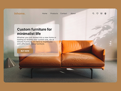 Inhome Furniture Website Design design furniture design furniture website design landing page design ui ui design ui design figma ui design landing page ui design template ui ux design ux ux design web design website website design website ui design website ui design in figma website ui design tutorial