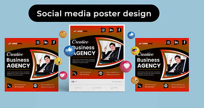 Social medis poster design graphicvectry grow posterdesign poter social socialmedia socialmediaposter socialposter unique
