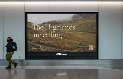 Marketing Concept for Royal B Travel Scotland Travel Agency brand design branding graphic design marketing scotland travel agency