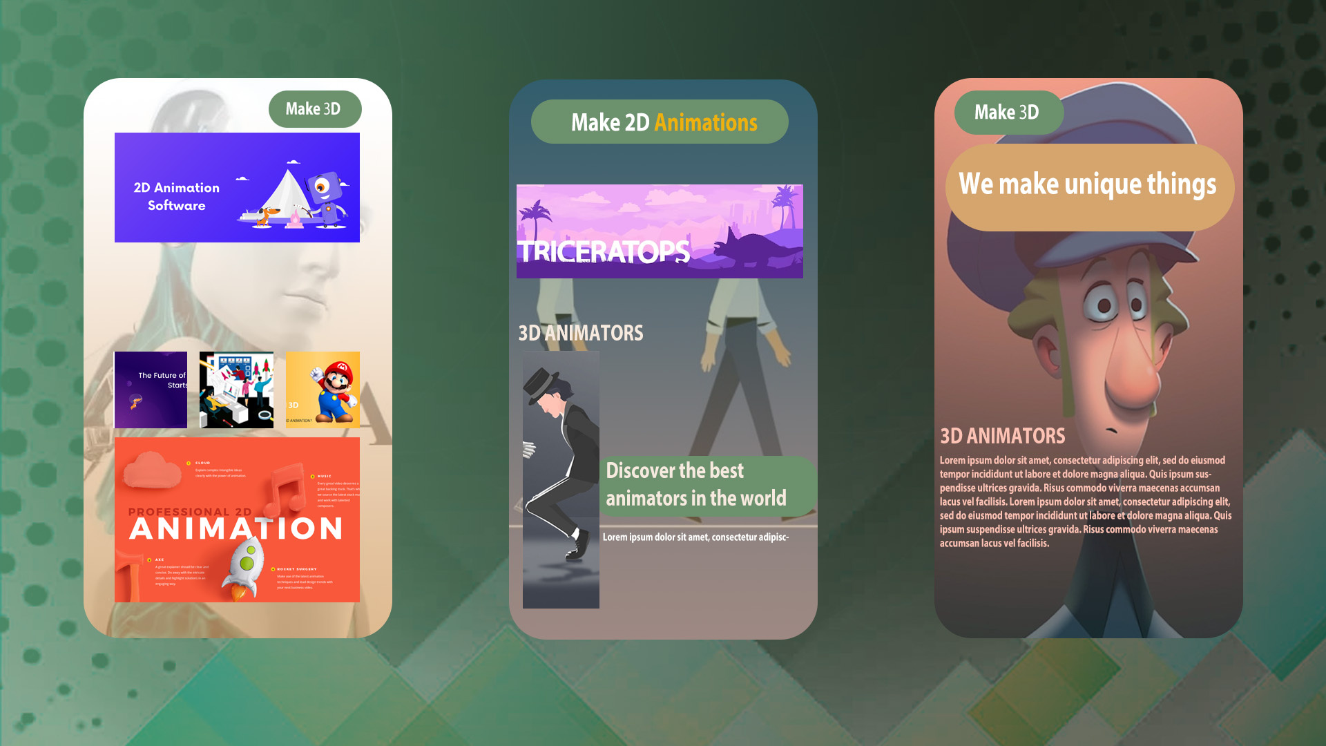 ui ux motion graphics for mobile app by Ahmad Raza on Dribbble