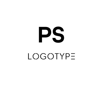 "PS" (Abbreviation) Brand Name Logo Design branding graphic design logo