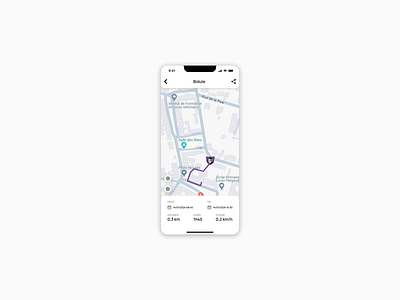 Daily UI 020 - Location Tracker daily ui dailyui design gps location map mobile pet tracker tracking ui