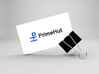 PrimeHut logo concept affinity designer branding design graphic design logo logo design minimal mockup modern logo