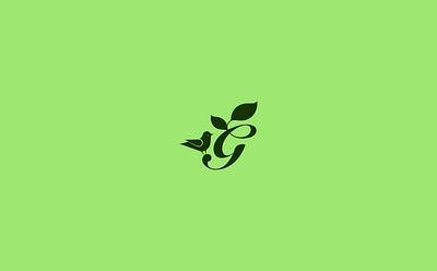 Green Grocery Emblem bird brand branding design emblem graphic design grocery icon leaf logo logo design market natural vector