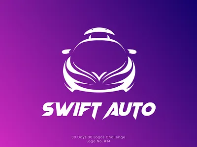 SWIFT AUTO | Automobile Logo art automobile automobile brand logos automobile company logos automobile logo automobile logos automobile manufacturer logos branding car car design car logo car vector design illustration images logo logo designer minimal swift auto vector