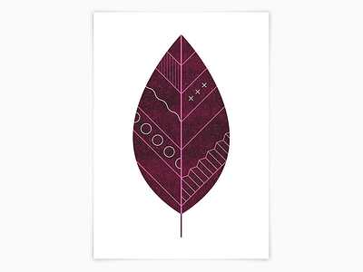 Leaf design graphic design illustration illustrator leaf print