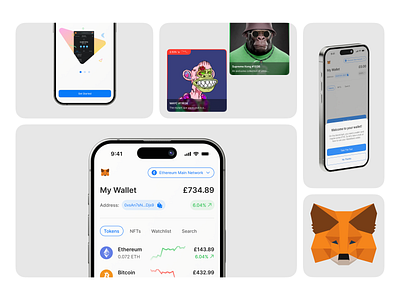 Improving MetaMask's Onboarding graphic design ui ux web design