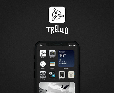 Trello branding logo motion graphics ui