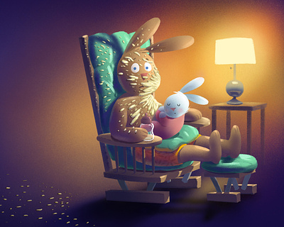 Illustration for an upcoming book childrens book illustration procreate