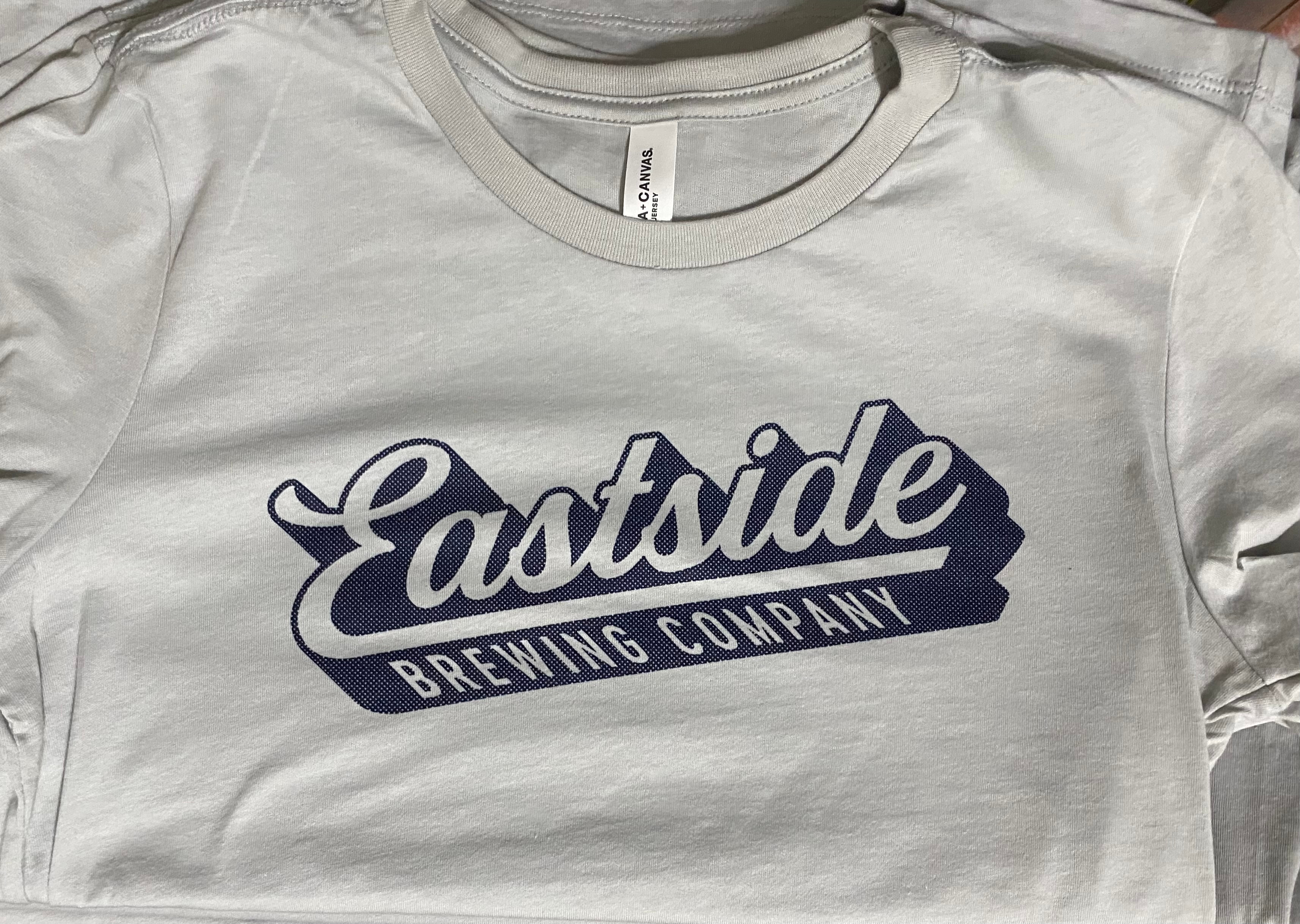 EASTSIDE BREWING CO. T-SHIRT apparel design beer craft beer lettering logo logo design logo type retail design t shirt t shirt design type