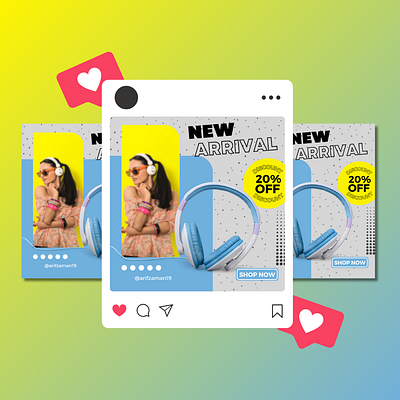 New Arrival | Social Media Ad ad graphic design