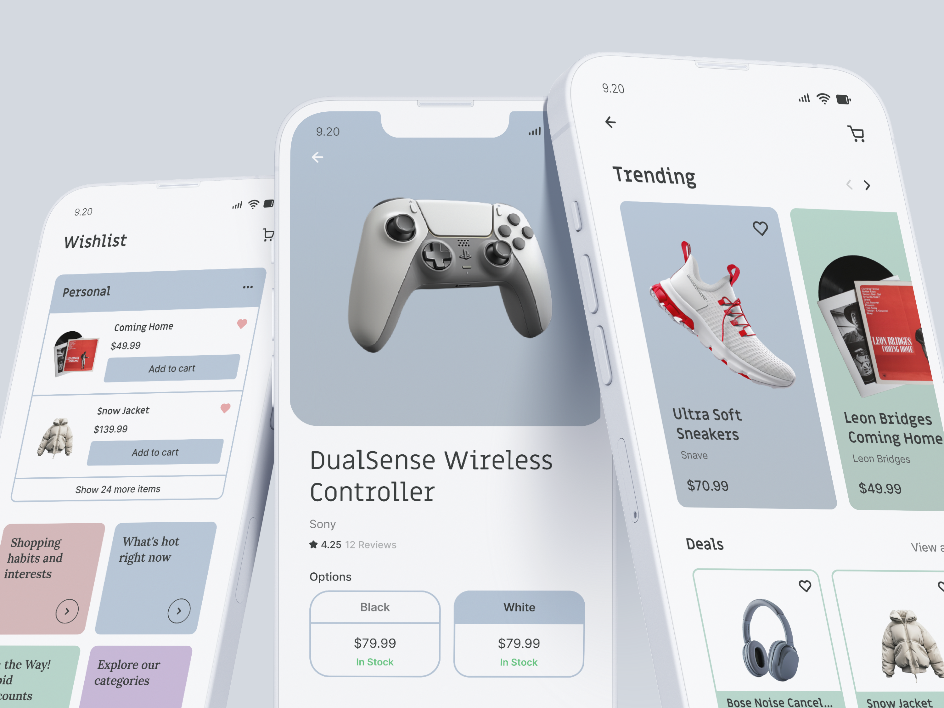 Ecommerce UI App app branding design ecommerce ui ux