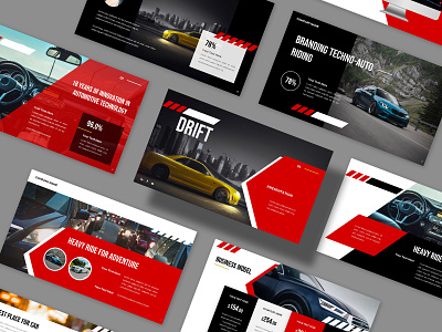 Auto-parts Car Theme Layout Design agency automotive autopart best powerpoint black brand branding business car clean company creative design drift graphic design mobile powerpoint