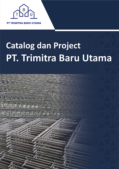 Design katalog PT.TRIMITRA BARU UTAMA branding graphic design katalog