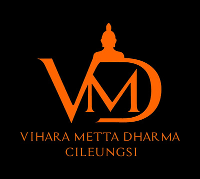Vihara metta dharma Logo branding graphic design logo