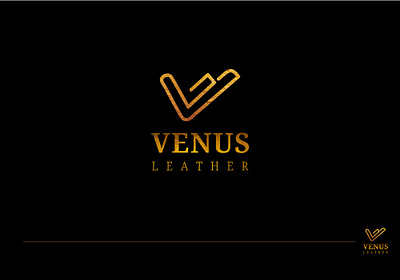 VENUS LEATHER LOGO DESIGN..... 3d animation branding design graphic design illustration logo motion graphics ui vector