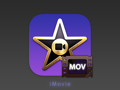 iMovie Icon design graphic design icon icons illustration logo