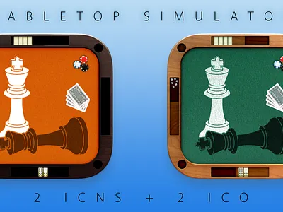 Tabletop Simulator icons design graphic design icon icons illustration