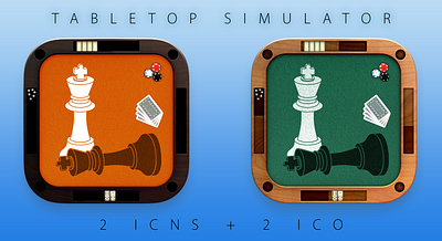 Tabletop Simulator icons design graphic design icon icons illustration