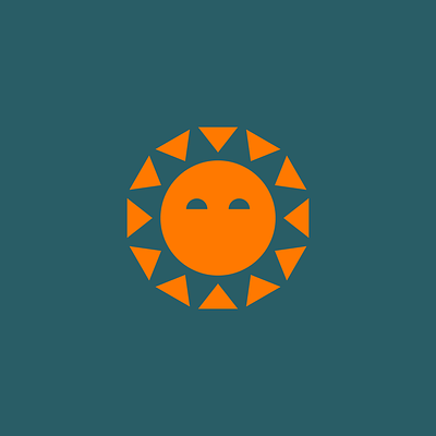 Shades Pier Optical - Icon Animation animation blue branding character geometric graphic design icon illustration logo motion graphics orange sun