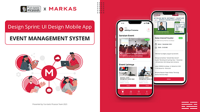 MARKAS Event Management System App design dribbblers mobileapp portfolio productdesign ui uidesign uiux uiuxdesign userexperience userinterface uxresearch