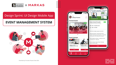 MARKAS - Event Management System Mobile App design dribbblers mobileapp portfolio productdesign ui uidesign uiux uiuxdesign userexperience userinterface uxresearch