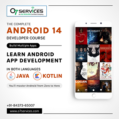 Android development android appdesign application creative design development graphic design java kotlin modern postdesign socialmedia