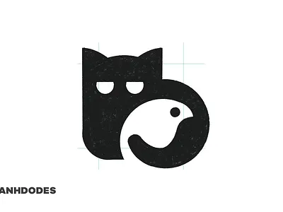 Negative Space Cat Bird logomark design process cre: 3d anh do logo designer anhdodes anhdodes logo animation bird logo design branding cat logo design design graphic design illustration logo logo design logo designer logodesign minimalist logo minimalist logo design motion graphics negative space logo ui