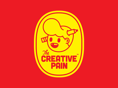 The Creative Pain v3 branding graphic design icons illustration illustrator logo the creative pain vector