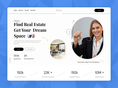 Real Estate Agency home listing homepage landing page property property listing real estate real estate agency real estate agent real estate homepage real estate investors real estate landing page real estate services real estate web real estate web design real estate website ui website