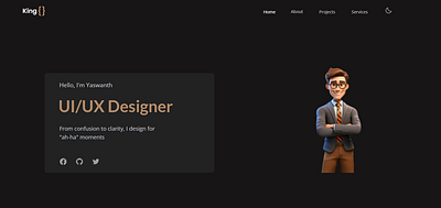 Portfolio Website design graphic design portfolio portfolio website ui