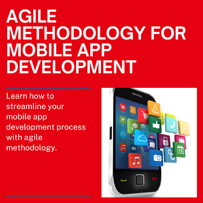 Why Agile Methodology for Mobile App Development ? blockchain custom software development design illustration mobile app development shopify development uiux design