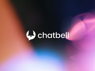 Chatbell logo bell branding chat custom logo icon identity logo logo mark tech text