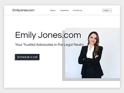 Law firm landing page figma landing page law firm lawyer ui ui design web design