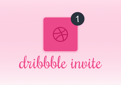 One Dribbble Invite designer invite drbbblers dribbble invitation dribbble invite hi dribbble how to become drbbbler invitation invitation mail invite invite mail new to dribbble one one invite