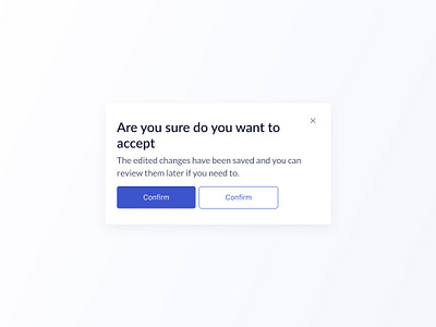 Pop-up ui ux