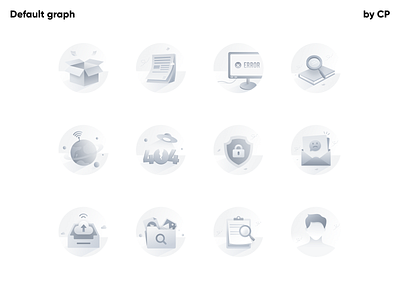 Default graph-UI design illustration ui