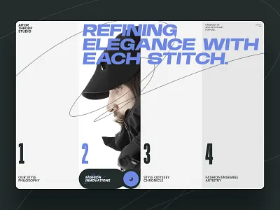 Art directon No.2 clean color design fashion minimal portfolio shop typography ui ux website