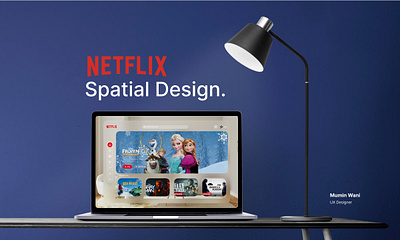 Netflix Spatial Design. figma netflix ui ux