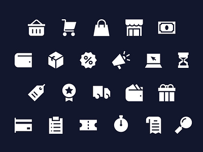 Shopping Icons business buy commerce discount ecommerce icon iconography marketing offer online online shopping price promo promotion purchase sale shop shopping store ui