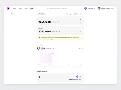 nft pools dashboard bitcoin blockchain crypto dashboard dashboard ui ethereum nft product design product ui saas