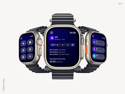 Apple Watch App: Transit Tracker app design ui ui ux ux watch watchapp