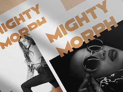 Mighty Morph – Dynamic Typeface attention grabbing bold branding clean fashion fat font geometric headline juicy magazine minimal modern poster premium professional stylish thick typeface