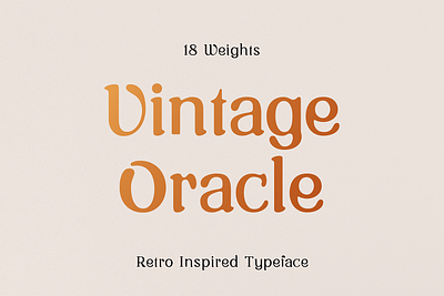 Vintage Oracle Typeface 1950s 1960s 1970s branding chic download editorial fashion femininte font headline luxury magazine modern oracle retro stylish typeface vintage wedding