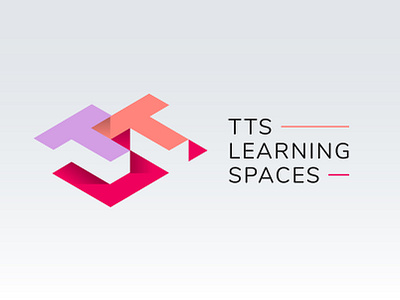 TTS Learning Spaces archiecture branding education learning logo monogram office school space ts tt tts