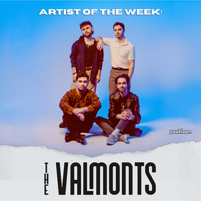 youbloom's Artist of the Week: The Valmonts banner blog branding design graphic design