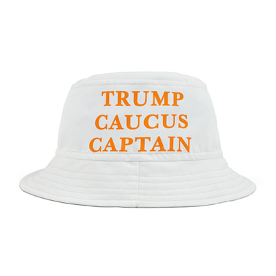 Trump Caucus Captain Hat animation branding design graphic design illustration logo trump caucus captain hat typography ui ux vector